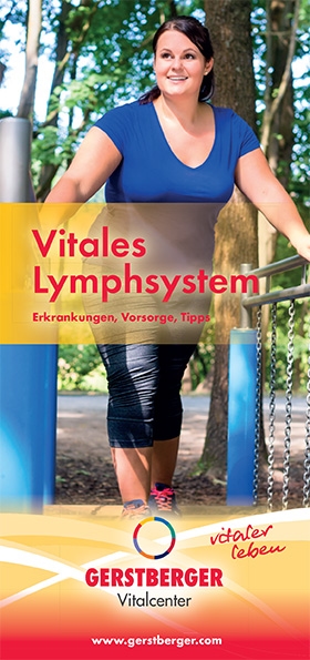 Bild eines Flyers über das Vitale Lymphsystem