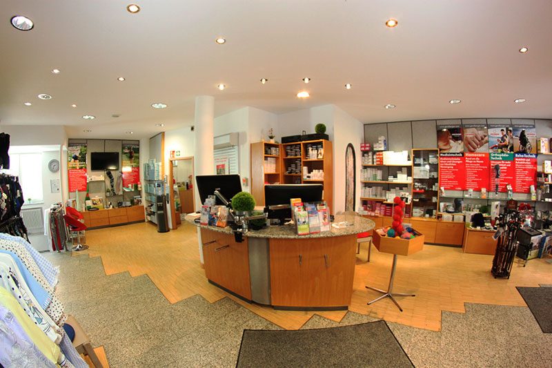 Innenansicht des Vitalcenter Wangen